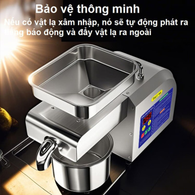 Máy ép dầu ăn thực vật Nóng và Lạnh thương hiệu Mỹ Septree Z5 1100W - Hàng nhập khẩu (Bảo Hành 12 Tháng)