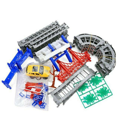 Bộ đồ chơi lắp ráp đường đua ô tô 88 chi tiết