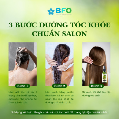 Xịt Dưỡng Tóc Tinh Dầu Bưởi Mọc Tóc Phục Hồi Tóc BFO Behair 100ml Dưỡng Tóc Hỗ Trợ Mọc Tóc