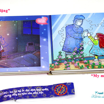 sách xếp hình Tia Sáng - Tri ân các lực lượng tuyến đầu chống Covid-19