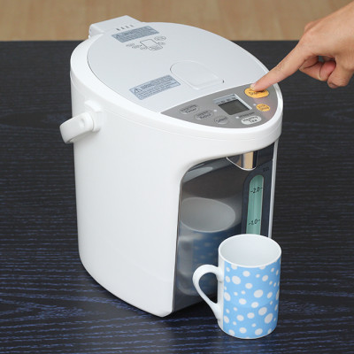 Bình Thủy Điện Panasonic NC-HU301PZSY - Xuất xứ Thái Lan - Dung tích 3L - Công suất 875W - Ruột bình Carbon Binchotan - Điều khiển điện tử - Cách nhiệt U-VIP - Bảo Hành 12 Tháng - Hàng Chính Hãng