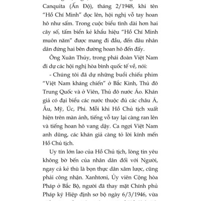 Hồ Chủ Tịch của chúng ta (Xuất bản lần thứ tư) bản in 2025