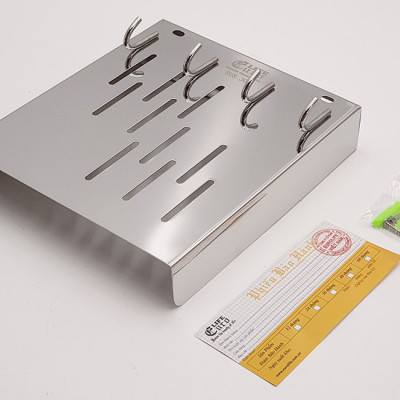 Kệ cài dao - muỗng Inox SUS 304 Eurolife EL-K6 (Trắng - bạc)