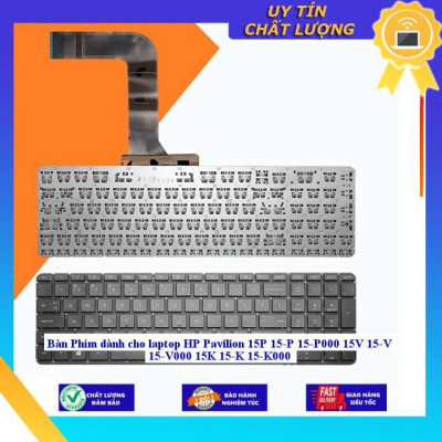 Bàn Phím dùng cho laptop HP Pavilion 15P 15-P 15-P000 15V 15-V 15-V000 15K 15-K 15-K000- TỐT - ĐEN - Hàng Nhập Khẩu New Seal