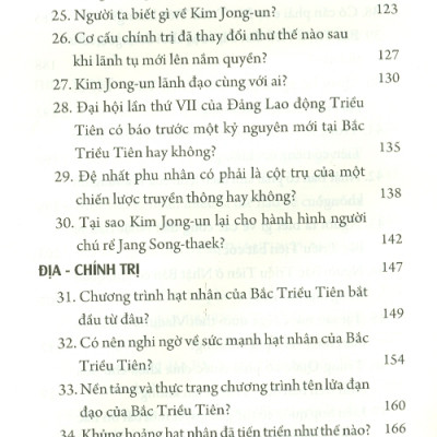 Bắc Triều Tiên Qua 100 Câu Hỏi (Sách Tham Khảo)