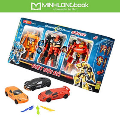 Đồ Chơi DUKA: Robot Biến Hình Siêu Xe - Biệt Đội Đỏ - DK81398