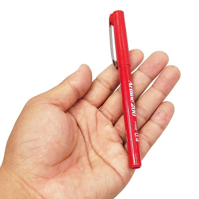 Bút Vẽ Kỹ Thuật 0.4 mm - Artline EK-200-RD - Màu Đỏ