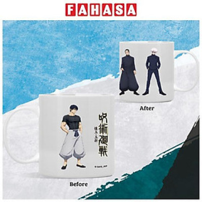 Ly Sứ Jujutsu Kaisen 330 ml - Sunrisepop JKAC036 - Màu Trắng