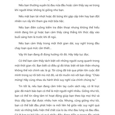 Sách - Hãy Để Tâm Trí Tôi Yên - Hướng Dẫn Loại Bỏ “Suy Nghĩ Tiêu Cực” Cho Người Dễ Lo Âu