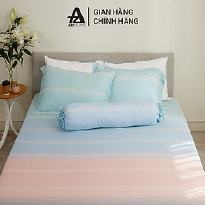 Bộ Ga Giường 4 Món Classic Stripes Mềm Mại, 100% Tencel Cao Cấp A2Z Home