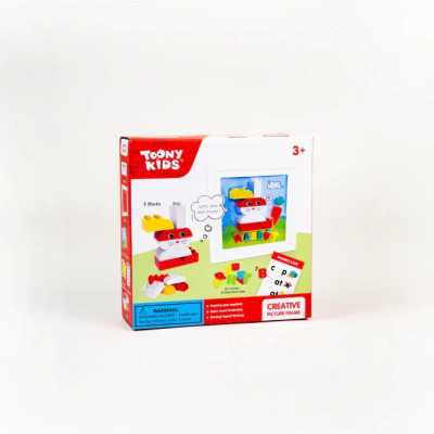 Đồ Chơi Bộ Lắp Ráp Khung Tranh Thỏ TOONYKIDS - Đồ Chơi Thông Minh Cho Bé - Creative Picture Farme TN00422 [Tặng Kèm Sticker]