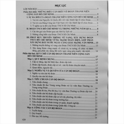 Tài Liệu Sinh Hoạt Đoàn Thanh Niên Cộng Sản Hồ Chí Minh Dành Cho Cán Bộ Đoàn (V2352T)