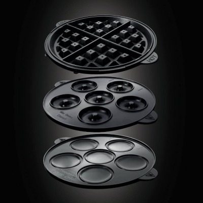 Máy Làm Bánh 3 Trong 1 Waffle, Muffin và Donut, Russell Hobbs Fiesta 24620-56 - Hàng Chính Hãng Nhập khẩu từ Đức & EU