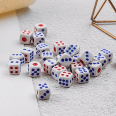 Combo 5 xí ngầu chơi cờ PaKaSa - Hàng chính hãng