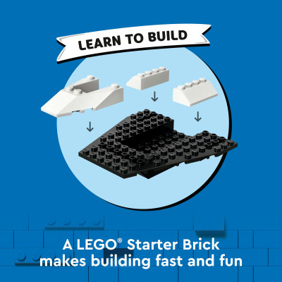 LEGO CITY 60429 Đồ chơi lắp ráp Tàu vũ trụ khám phá thiên thạch (126 chi tiết)