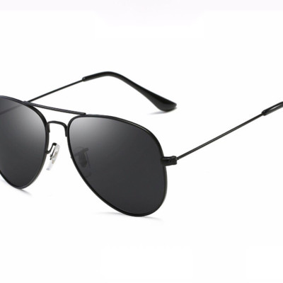 Kính xinh, Kính râm Mắt kính thủy tinh Gọng kim loại đen thời trang + tặng tuavit KÍnh Xinh mini 2 đầu