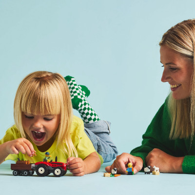 Đồ Chơi Lắp Ráp Xe Công Nông LEGO CITY 60461 (116 chi tiết)