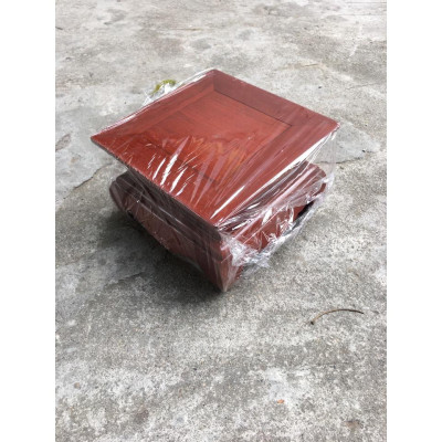 Kỷ chân quỳ 2 tầng kê tượng gỗ hương cao cấp