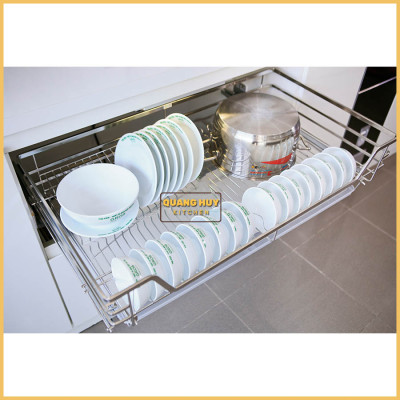 Giá úp bát đa năng nan dẹt inox 304 thương hiệu Grob mã GC304