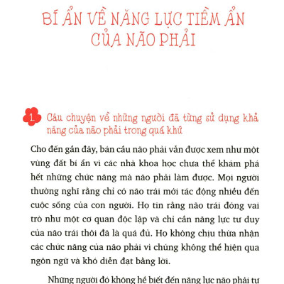 Bí Ẩn Của Não Phải (Tái Bản 2022)