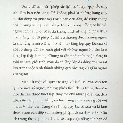 50 Bài Học Cơ Bản Để Trở Thành Người Lịch Thiệp