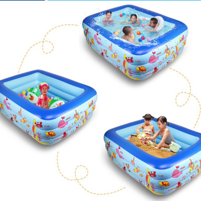 Bể Bơi Chữ Nhật 3 Tầng 180cmx130cmx60cm