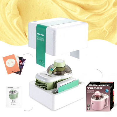 Máy Làm Kem Hoàn Toàn Tự Động Tiross TS9090 (Xanh) - Hàng Chính Hãng