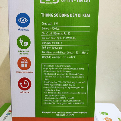 Đèn bàn led chống cận bảo vệ thị lực Rạng Đông, RD.RL 26