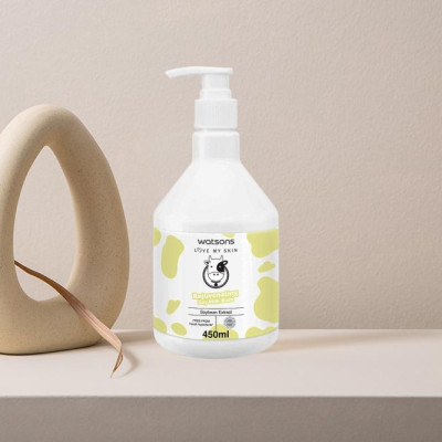 Sữa Tắm Watsons Love My Skin Ngừa Lão Hoá Rejuvenating Soy Milk Bath 450ml