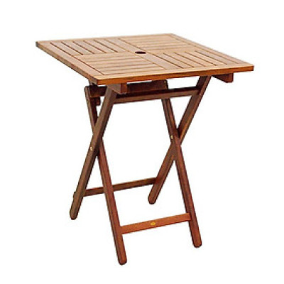 Bàn Xếp Gorontalo 600 IBIE NT4012 (70 x 70 x 72 cm) - Nâu