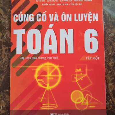 Sách – Combo Củng cố và ôn luyện Toán 6 (Tập 1 và Tập 2)