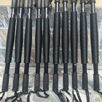 Thanh lò xo gậy bẻ tay tập cơ tay cơ ngực 80kg 100kg titan