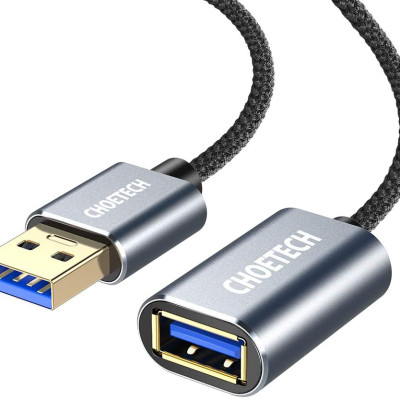 Dây Cáp Nối Dài USB 3.0 Dài 2M CHOETECH XAA001-BK - Hàng Chính Hãng