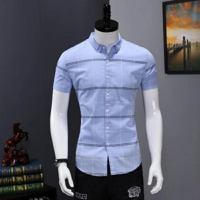 Áo Sơ Mi Nam Ngắn Tay Caro Thời Trang Cao Cấp PONIVA Chất Vải Cao Cấp Mềm Mại Thấm Hút Mồ Hôi Tốt