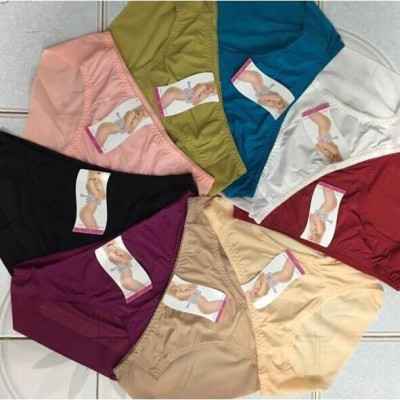 Combo 10 Quần Lót Nữ Trơn Beautiful Spring 5401 – Thun Lạnh Không Đường May, Siêu Mềm Mịn