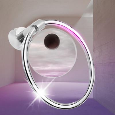 Vòng treo khăn inox 304 mặt gương sáng bóng cao cấp Hiwin Y-635