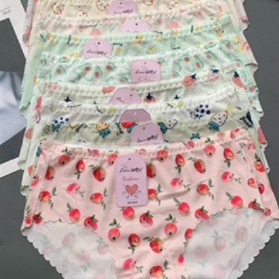 Combo 5 Quần Lót Nữ Su Tăm Nhiều Họa Tiết Love Đẹp 024 – Siêu Mềm, Co Giãn 4 Chiều