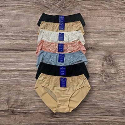 Quần lót nữ, combo 10 quần lót thun lạnh phối ren