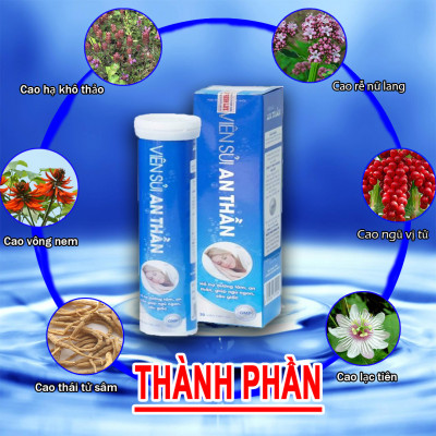 Combo bộ Sủi AN Thần gồm 4 tuýt