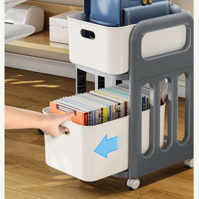 Kệ Đa Năng 3 Tầng Hình Chuột Mickey - Tiện Lợi, Gọn Gàng, Đẹp Mắt