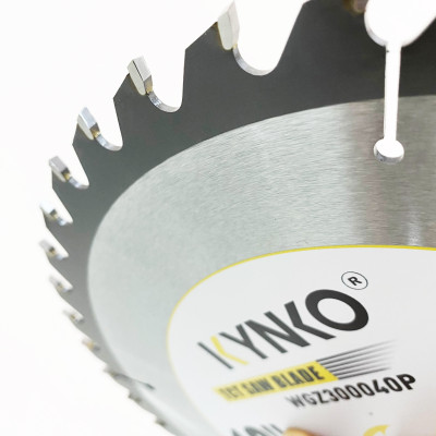 LƯỠI CƯA GỖ TCT 40 RĂNG đường kính phi Ø 300mm KYNKO WGZ300040P