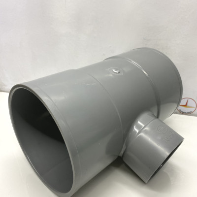 Tê giảm 168 x 90 nhựa PVC Bình Minh_T168x90