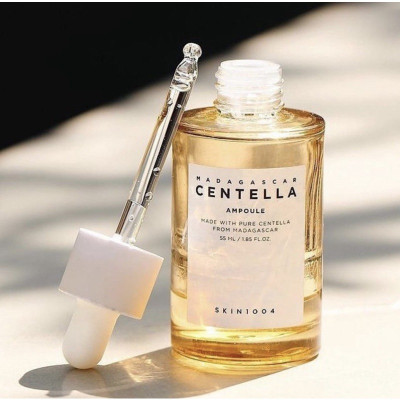 Bộ 4 Sản Phẩm Dưỡng Da Giảm Mụn, Phục Hồi Da Skin1004 Madagascar Centella (Cleansing Foam 125ml + Toner 210ml + Serum 55ml+ Cream Soothing 75ml)