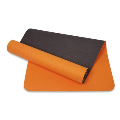 Thảm Tập Yoga Eco Friendly TPE 6mm 2 Lớp Tặng Kèm Túi Đựng Thảm