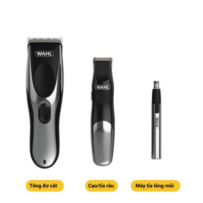 Bộ tông đơ dành cho gia đình WAHL Cordless Groom Pro đủ bộ 23 chi "Hàng chính hãng"
