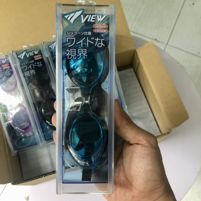 Bộ Kính Bơi VIEW V610 Chống Sương Mù Chống tia UV Và Dung Dịch Chống Sương Mù Anti-Fog VIEW TV330 15ml - Hàng chính hãng 100% sản xuất tại Nhật Bản