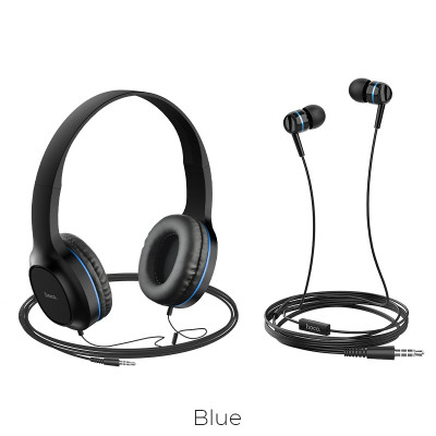 HEADPHONE JACK 3.5M CÓ MIC HOCO W24 - HÀNG CHÍNH HÀNG