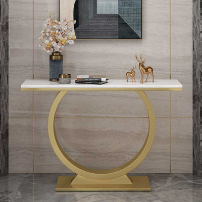 Bàn console OMAN mặt đá khung sắt Juno sofa CST055 120x30x85 cm nhiều màu lựa chọn
