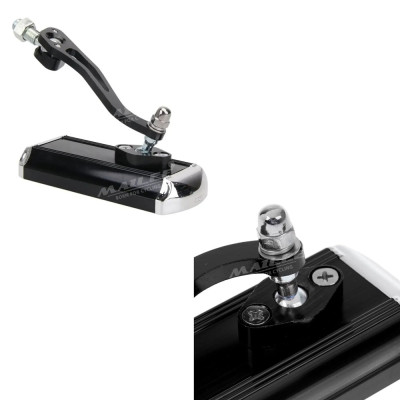 Gương Vuông Xe Đạp quan sát chiếu hậu xe đạp/ xe đạp điện 360 độ (2 chiếc/ bộ), chất liệu hợp kim nhôm (đã kèm theo pad chân gương lỗ 8mm) - Mai Lee