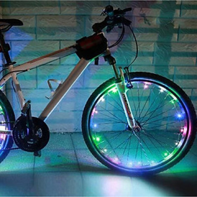 Đèn USB Xe Đạp Trang Trí Bánh Xe Có Sạc 20 Bóng Led 2.2m Led Đom Đóm Led Fairy Light Có Thể Dùng Trang Trí Decor